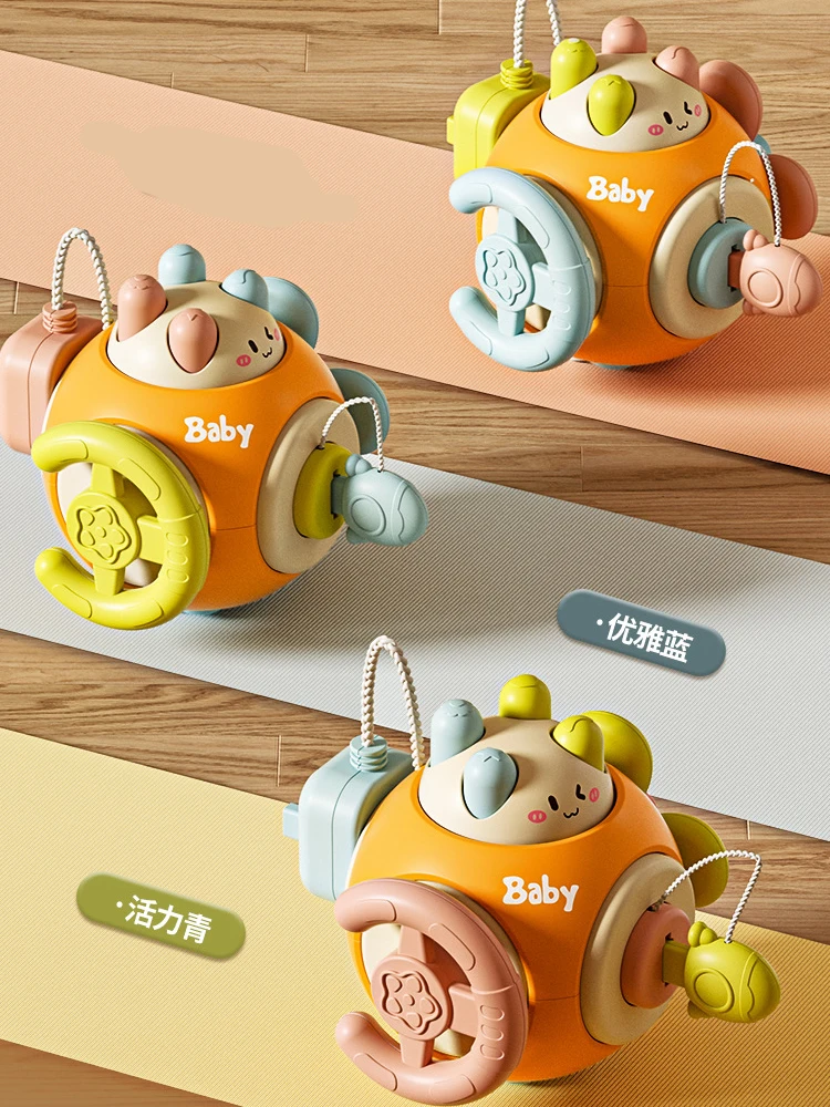 Infant Puzzle Early Education Toys Multifunctional Busy Ball for Montessori Baby Training Busy Hand Grasping Ball Baby Busy Ball