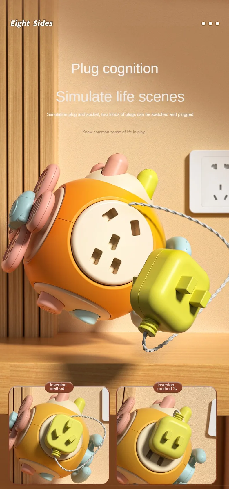 Infant Puzzle Early Education Toys Multifunctional Busy Ball for Montessori Baby Training Busy Hand Grasping Ball Baby Busy Ball