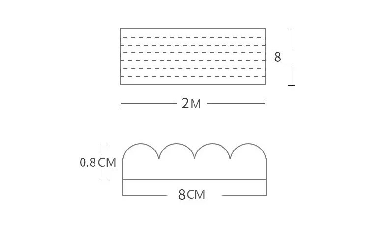 2M Baby Safety Protection Strip Table Desk Edge Guard Strip Corner Protector Furniture Corners Children Safety Foam Protection