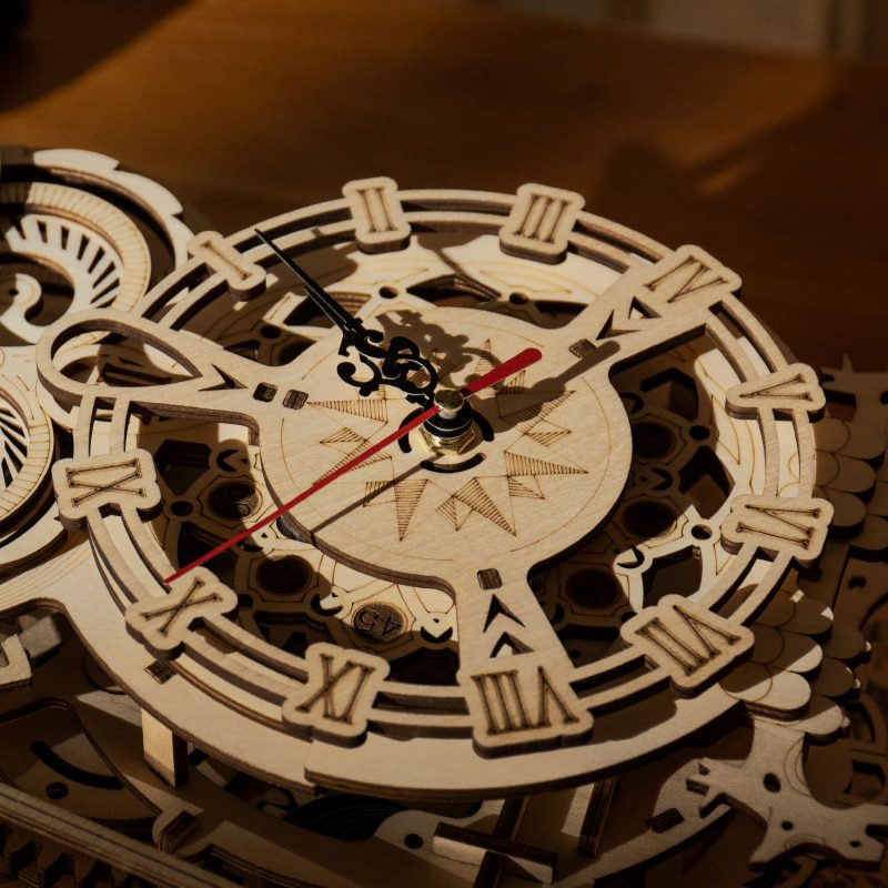 DIY 3D Owl Clock Wooden Puzzle DIY 3D Owl Clock Wooden Puzzle