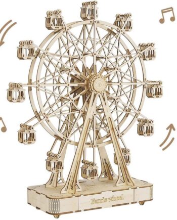 DIY 3D Ferris Wheel Wooden Puzzle